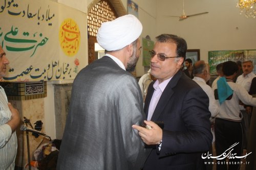 دیدار معاون سیاسی، امنیتی و اجتماعی استاندار با معتکفین در گرگان