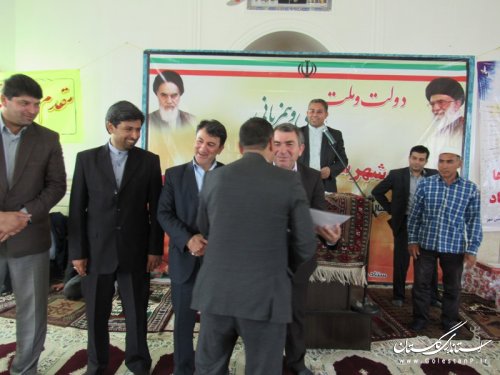 همایش روز ملی شوراها در شهرستان گمیشان برگزار شد
