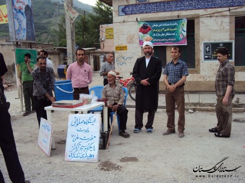 جشن ولادت حضرت علی (ع) در روستای تنگراه برگزار شد