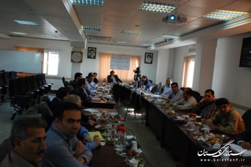 جلسه هم اندیشی خدمات مشترکین در شرکت آبفا گلستان برگزار شد