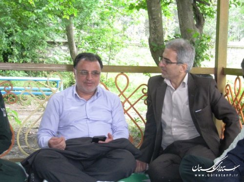 نشست صمیمی معاونت سیاسی و امنیتی استاندار گلستان با کارکنان فرمانداری کردکوی