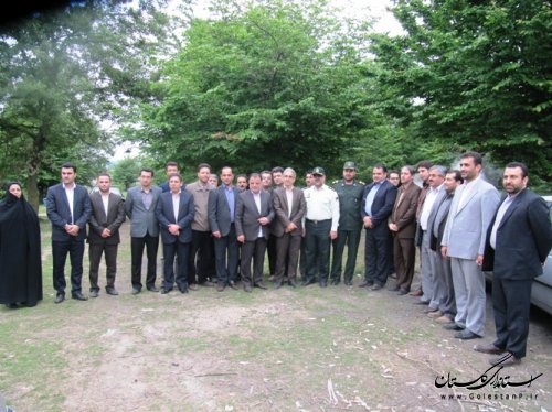 نشست صمیمی معاونت سیاسی و امنیتی استاندار گلستان با کارکنان فرمانداری کردکوی