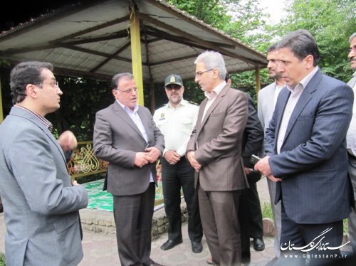 نشست صمیمی معاونت سیاسی و امنیتی استاندار گلستان با کارکنان فرمانداری کردکوی