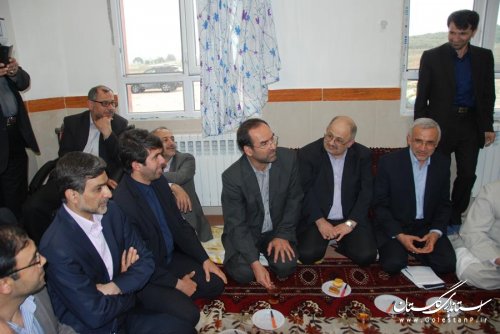 دیدار فرماندار کلاله با وزیر بهداشت، درمان و آموزش پزشکی