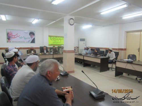 جلسه آموزشی عاملین زکات در شهرستان گمیشان برگزار گردید