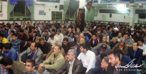 دهمین یادواره شهدای محله موسی بن جعفر (ع) علی آبادکتول