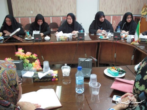 نشست مجمع مشورتی بانوان عضو شورای اسلامی شهر های استان گلستان برگزار شد