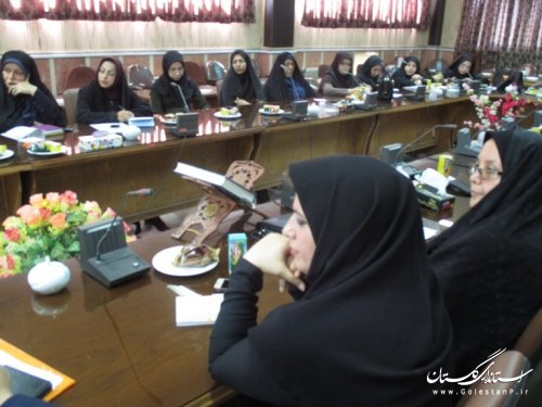 نشست مجمع مشورتی بانوان عضو شورای اسلامی شهر های استان گلستان برگزار شد