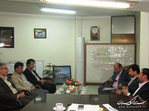 دیدار مدیرکل تعزیرات استان با فرماندار کردکوی