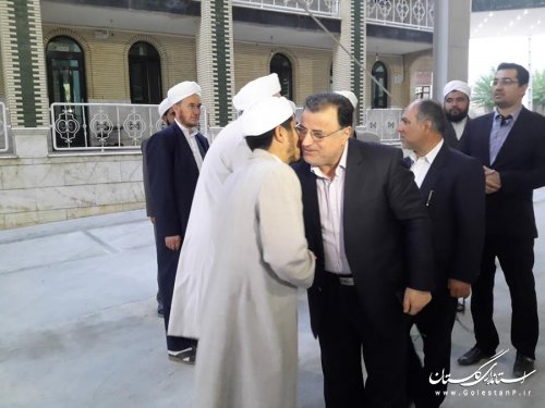 دیدار نماینده ولی فقیه، معاون سیاسی استاندار و فرماندار کلاله با روحانیون شهرستان