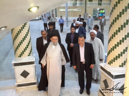 دیدار نماینده ولی فقیه، معاون سیاسی استاندار و فرماندار کلاله با روحانیون شهرستان