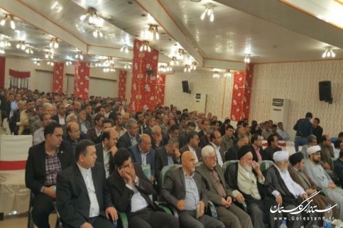 اولین نشست هم اندیشی توسعه شهرستان علی آباد کتول برگزار شد 