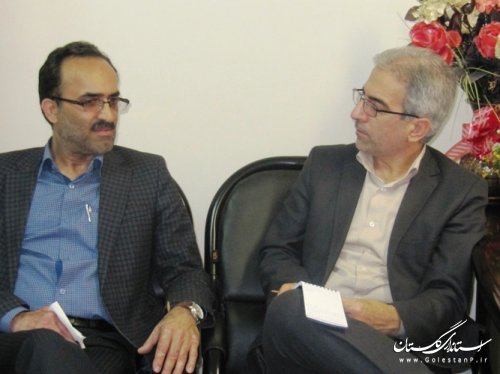 مدیر کل سازمان تامین اجتماعی استان با فرماندار کردکوی دیدار و گفتگو کرد