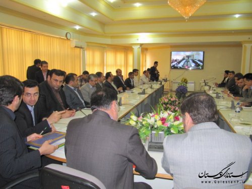 حضور معاون سیاسی امنیتی استاندار و مدیران کل ستادی حوزه در فرمانداری کلاله