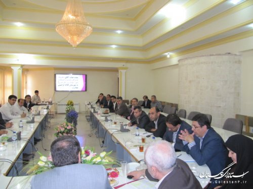 حضور معاون سیاسی امنیتی استاندار و مدیران کل ستادی حوزه در فرمانداری کلاله