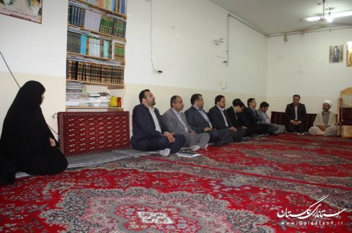 دیدار معاون استاندار و مدیران کل حوزه سیاسی، امنیتی و اجتماعی با امام جمعه کلاله