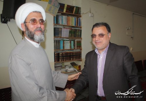 دیدار معاون استاندار و مدیران کل حوزه سیاسی، امنیتی و اجتماعی با امام جمعه کلاله