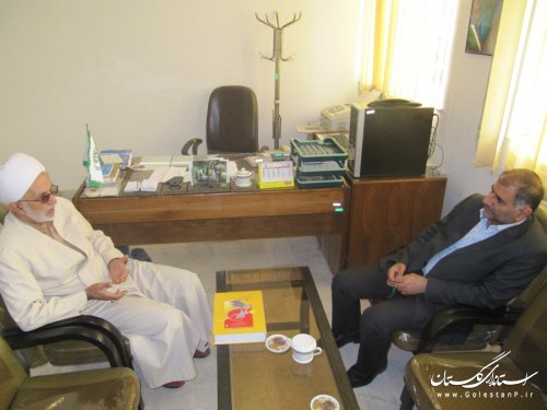 بازدید سرزده فرماندار بندرگز از اداره تبلیغات اسلامی شهرستان