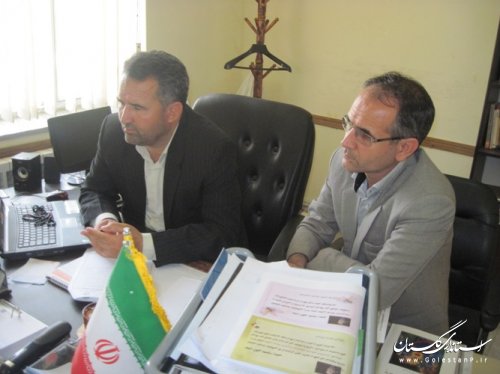 جلسه هماهنگی خرید تضمینی گندم از کشاورزان در مراوه تپه برگزار شد