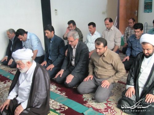دیدار مشاور فرهنگی استاندار با فرماندار کردکوی