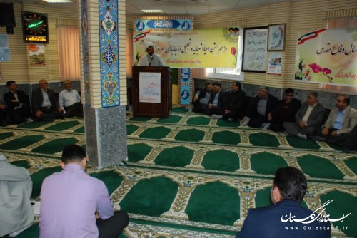 جانبازان سرافراز شرکت آب و فاضلاب استان گلستان تجلیل شدند