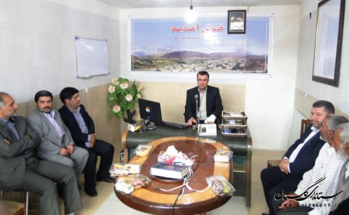نمایندگی دفتر برق روستای تیل آباد شهرستان آزادشهر افتتاح شد