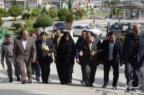 دیدار رییس بنیاد امور بیماریهای خاص کشور با استاندار گلستان 
