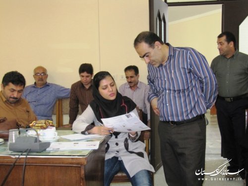 طرح اندازه گیری فشار خون در فرمانداری کردکوی