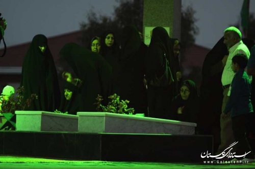 دهمین یادواره سرداران و 200 شهید تخریب شمال کشور در گلستان آغاز شد