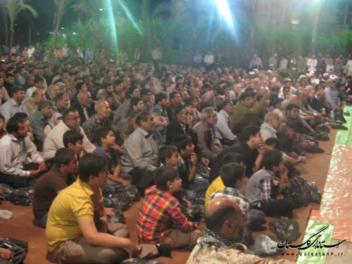 دهمین یادواره سرداران و 200 شهید تخریب شمال کشور در گلستان آغاز شد