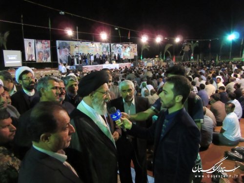 دهمین یادواره سرداران و 200 شهید تخریب شمال کشور در گلستان آغاز شد