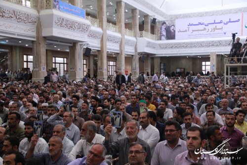 مراسم بزرگداشت بیست و ششمین سالگرد ارتحال حضرت امام خمینی (ره) در مرکز استان