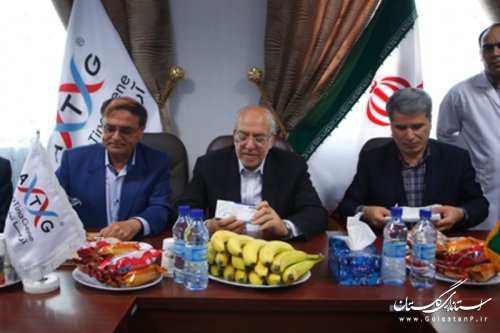 بازدیدوزیر صنعت،معدن و تجارت از واحدهای تولیدی شهرستان آق قلا