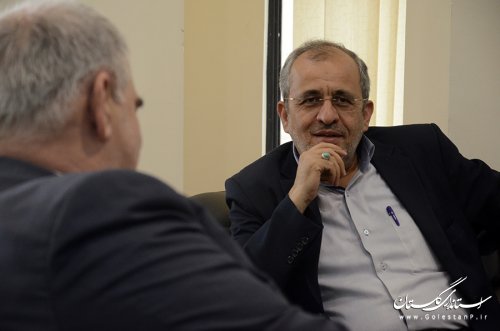 معاون وزیر نیرو با استاندار گلستان دیدار کرد