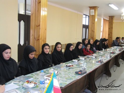 یکی از برنامه های بلند مدت فرمانداری متشکل کردن جوانان است