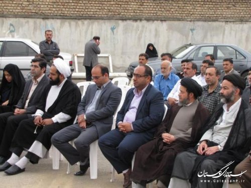 کلنگ زنی پروژه مجتمع تجاری – پارکینگ طبقاتی در شهرستان علی آبادکتول