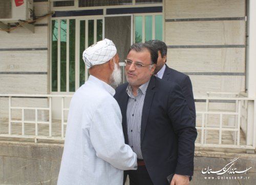 معاون استاندار با ائمه جمعه اهل سنت تاتارعلیا و رضا آباد دیدار کرد
