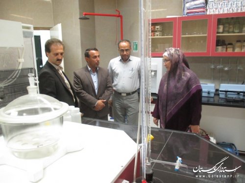 فرماندار ترکمن از اداره محیط زیست این شهرستان بازدید کرد