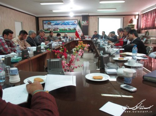 جلسه کارگروه فرهنگی و اجتماعی شهرستان ترکمن برگزار شد