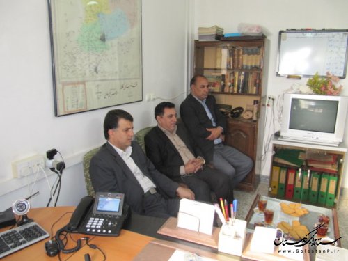 دیدار فرماندار کلاله با مشاور امور ایثارگران سازمان ثبت احوال کشور