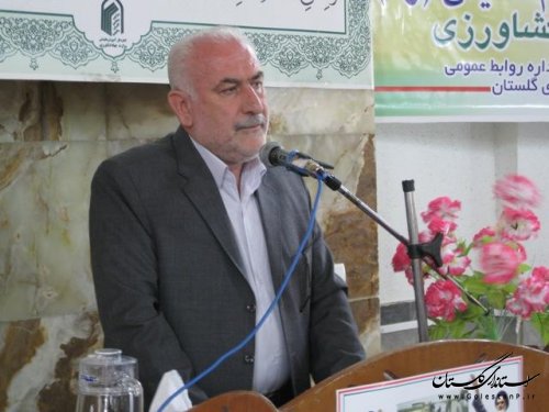 برگزاری مراسم بزرگداشت هفته جهاد کشاورزی در سازمان جهاد کشاورزی استان گلستان