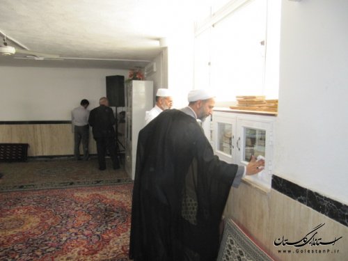 مراسم غبار روبی و عطرافشانی مساجد کلاله برگزار شد