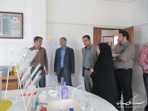 فرماندار بندرگز از تصفیه خانه فاضلاب  این  شهرستان بازدید کرد