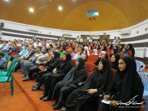 حضور فرماندار گالیکش در جشن رمضان شهرستان