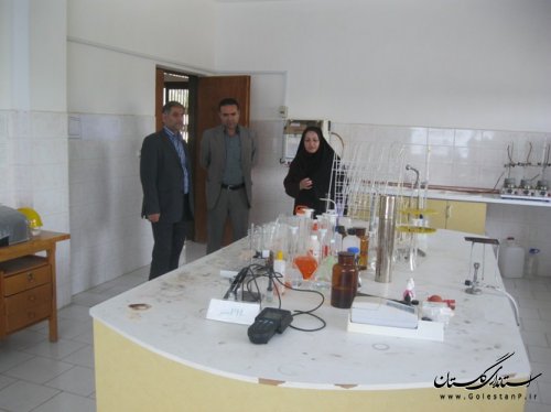 بازدید فرماندار شهرستان بندرگز از تصفیه خانه فاضلاب این شهر