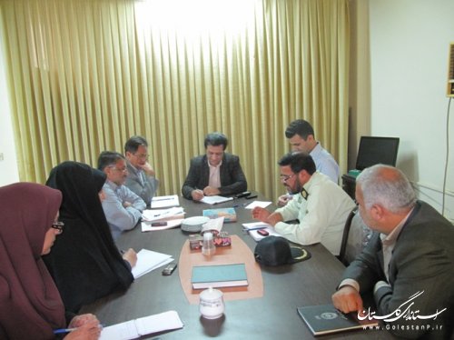 دومین جلسه مبارزه با قاچاق کالا و ارز شهرستان تشکیل شد