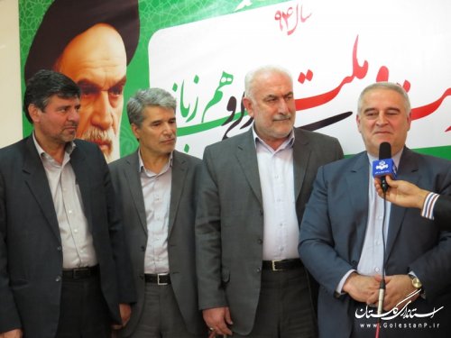 انجام پروژه های زیر ساختی، بارقه های امید در استان را افزایش می دهد