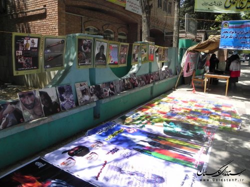 افتتاح نمایشگاه پیش گیری از مضرات مواد مخدر در مینودشت