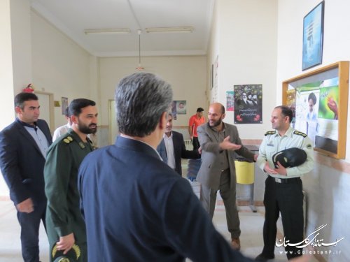 تجلیل فرماندار شهرستان آق قلا از مسئولان قضایی این شهرستان