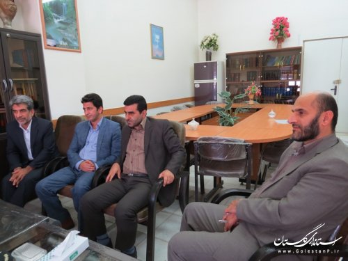 تجلیل فرماندار شهرستان آق قلا از مسئولان قضایی این شهرستان